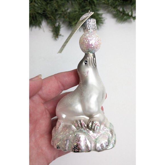 Artic Sea Lion Retired Old World Christmas Ornament - Picture 3 of 5
